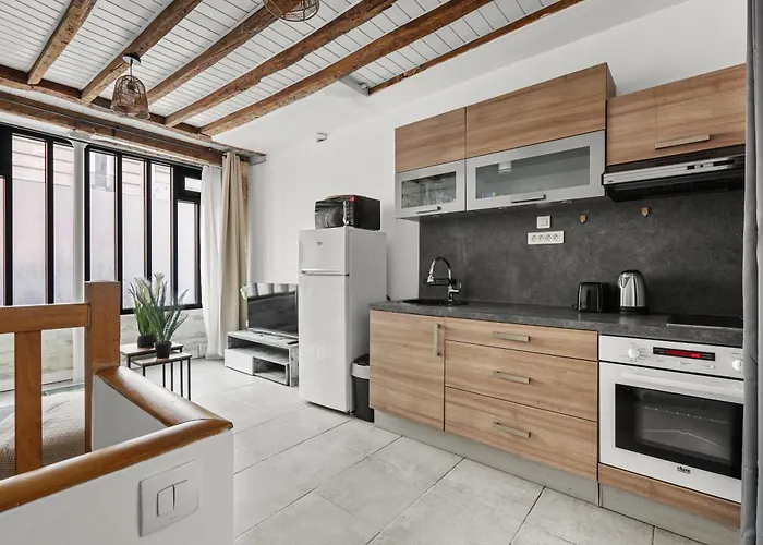 Apartment Parisian Nest I Stone Walls & Authentic Charm