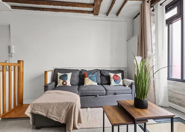 Parisian Nest I Stone Walls & Authentic Charm * Paris