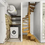 Parisian Nest I Stone Walls & Authentic Charm