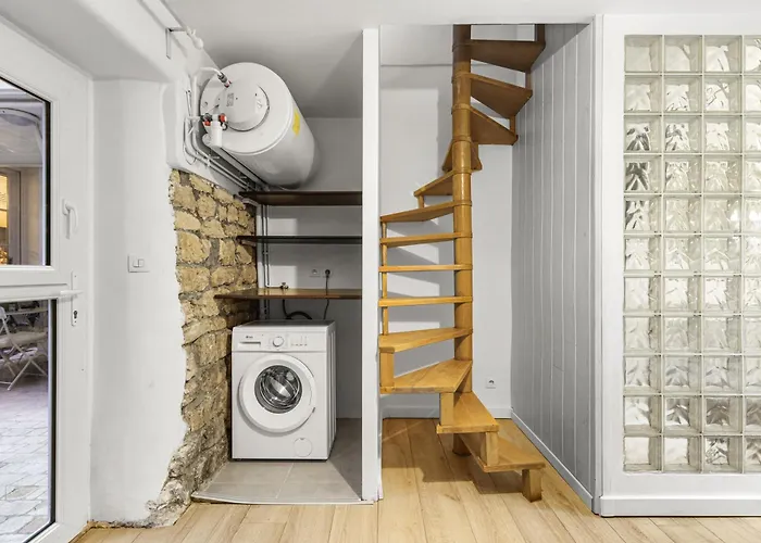 Parisian Nest I Stone Walls & Authentic Charm
